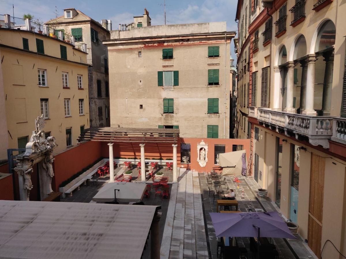 Una Finestra Speciale Su Palazzo Rosso. Monolocale Genoa Ngoại thất bức ảnh